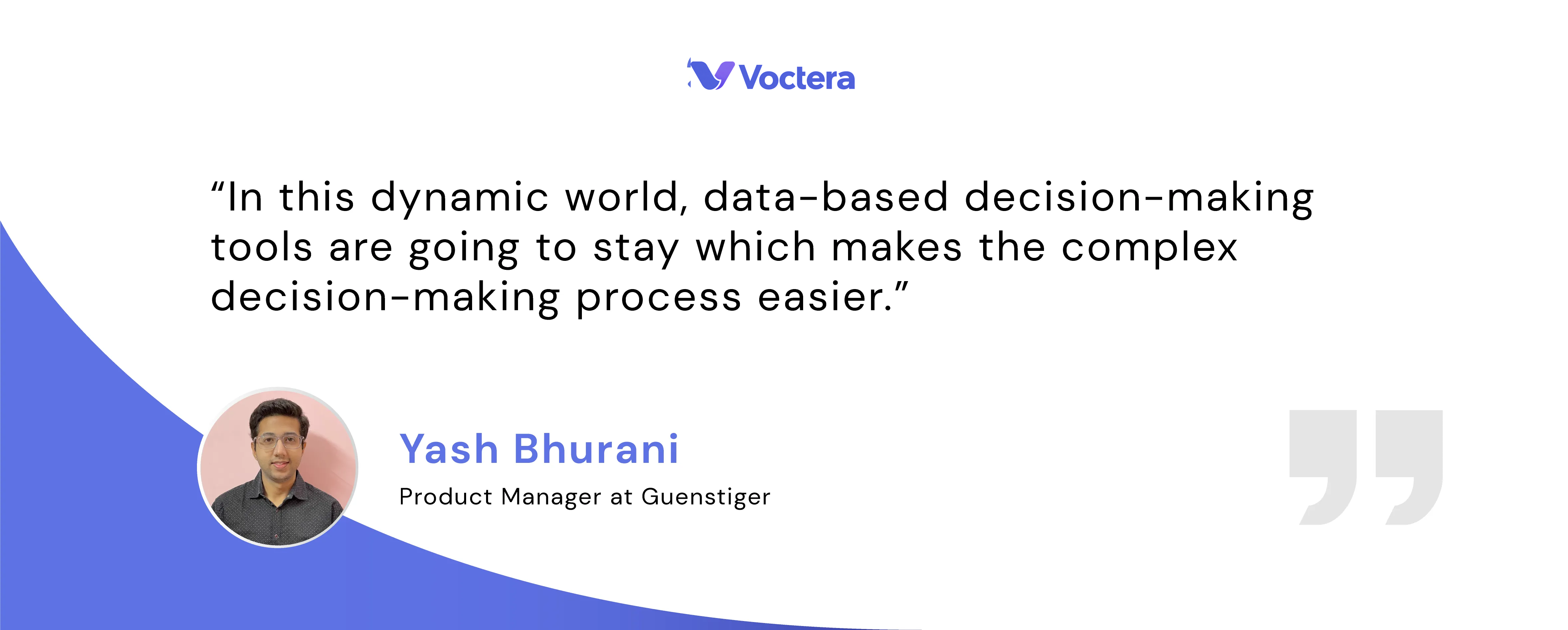 Yash Bhurani Voctera Product Management