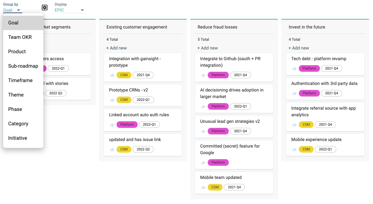 Roadmap- Dragboat