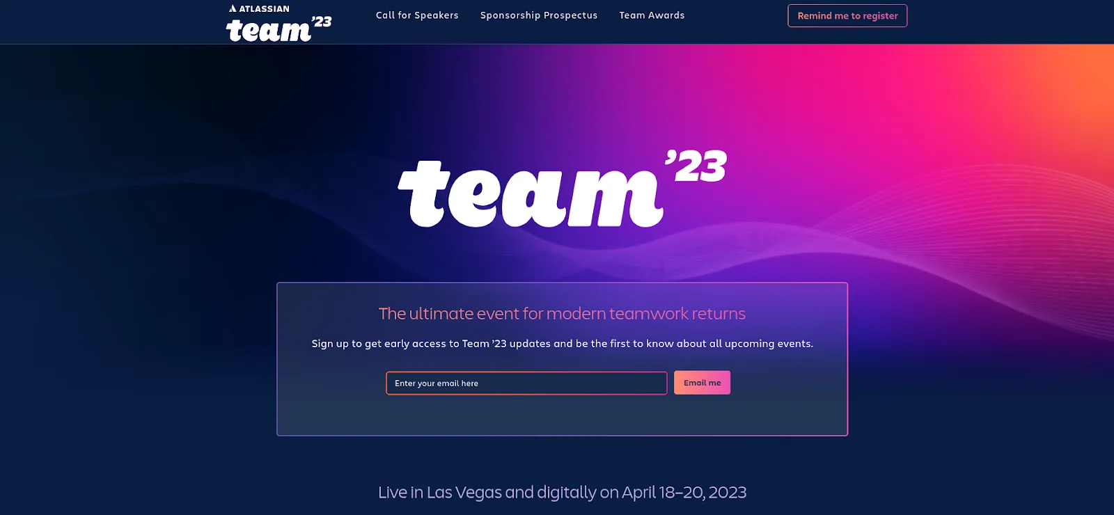 Atlassian Team 2023