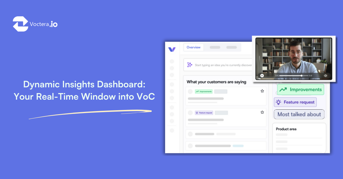 Dynamic insights dashboard: Keep tabs on customer insights in real time