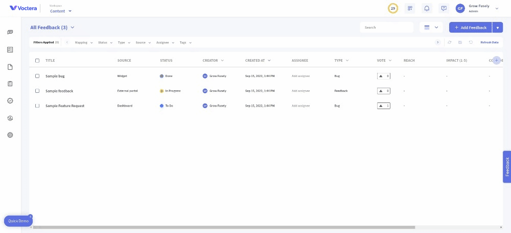 Feedback and iteration